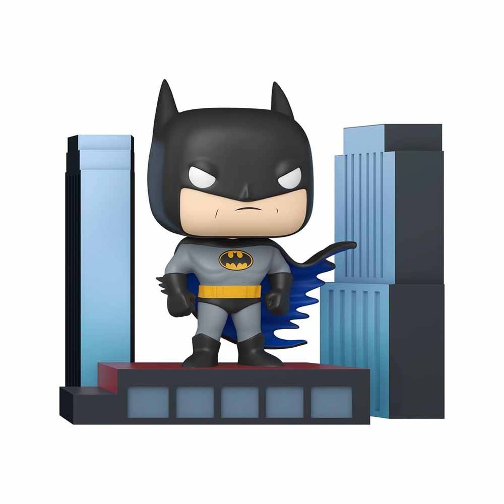 #549 六吋 DC 蝙蝠俠動畫版 蝙蝠俠 Batman​ 大樓場景
