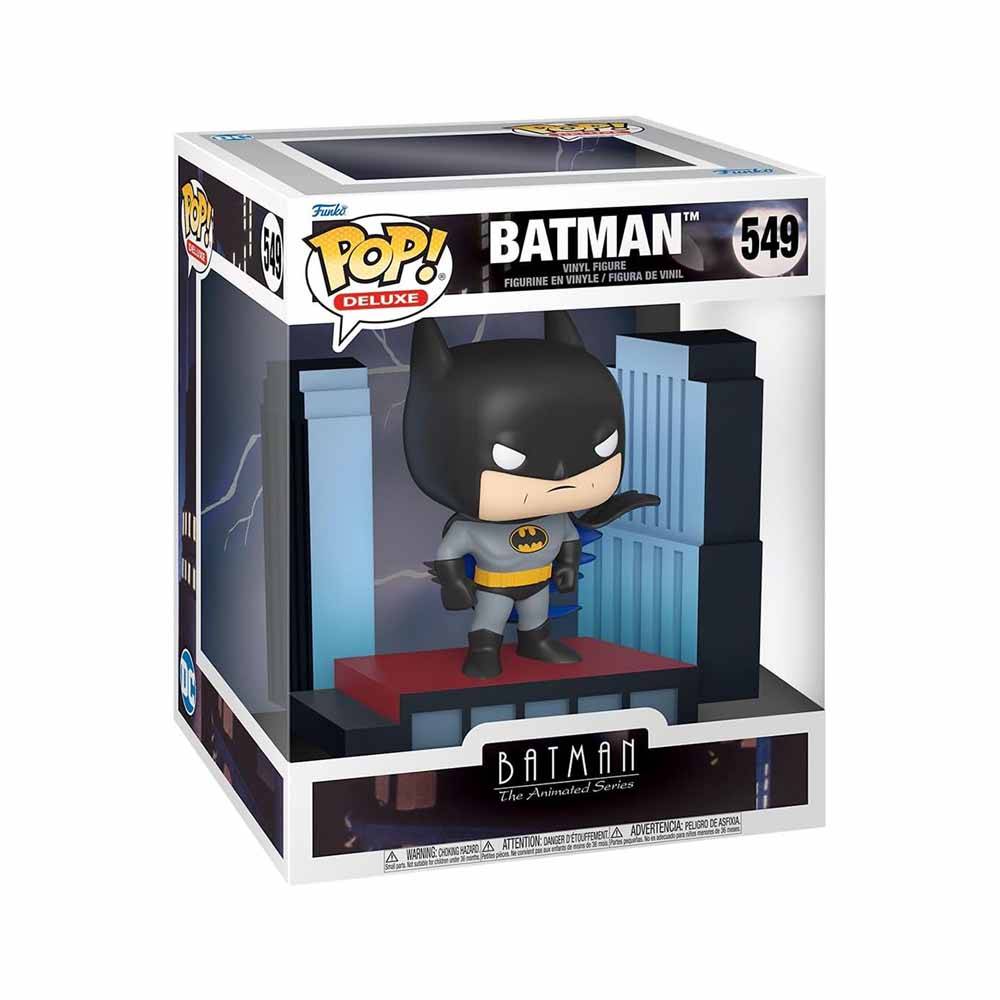 #549 六吋 DC 蝙蝠俠動畫版 蝙蝠俠 Batman​ 大樓場景