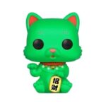 190 天貓雙11 亞洲 幸運 招財貓 螢光綠