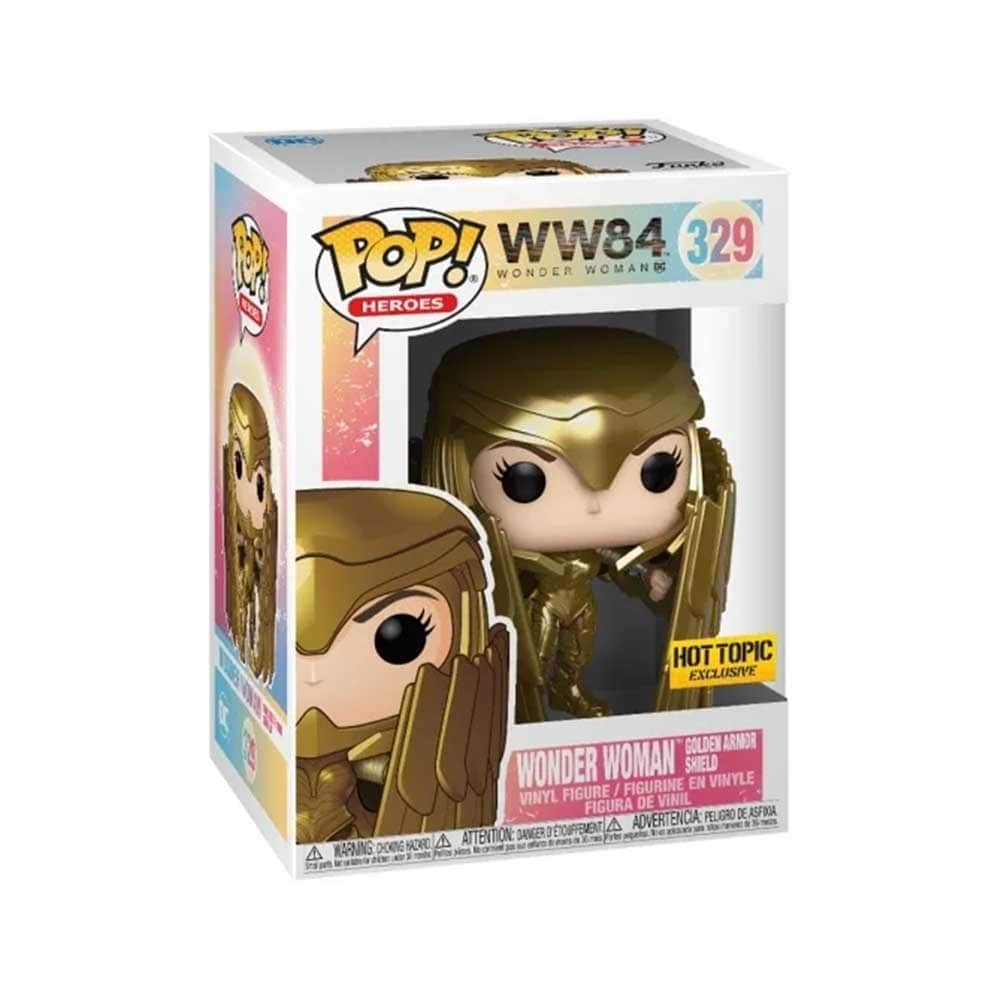 329 DC 神力女超人1984 神力女超人 黃金盔甲盾牌 HT限定