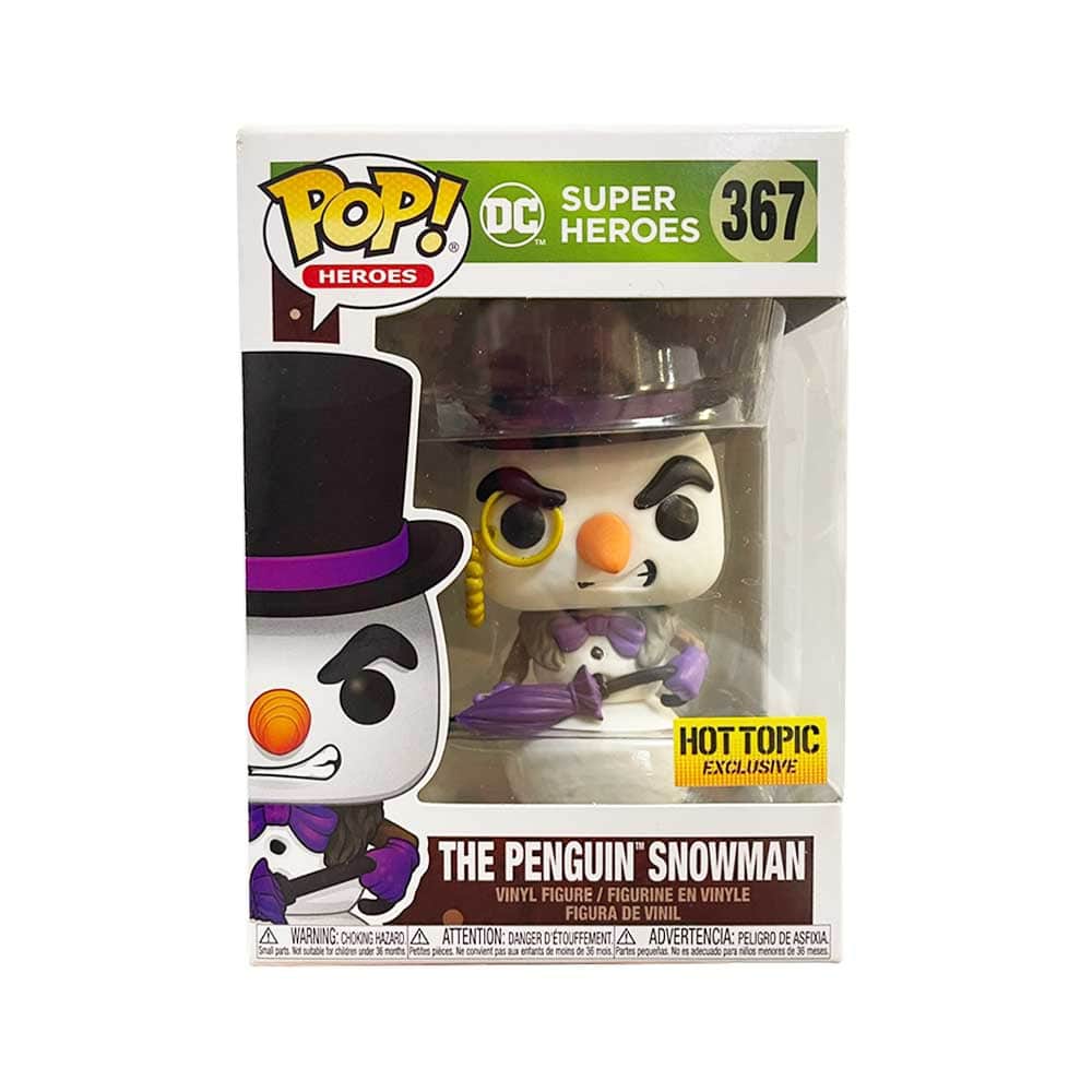 367 DC 蝙蝠俠 企鵝人 聖誕節雪人裝扮 HT限定